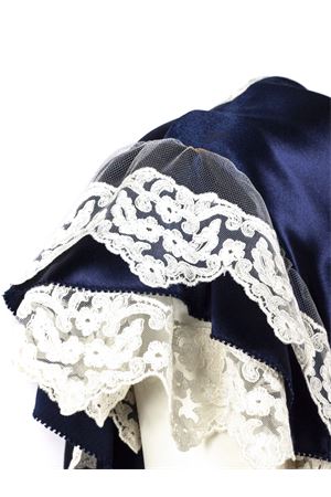 Blue satin top ALBERTA FERRETTI | A022116271290